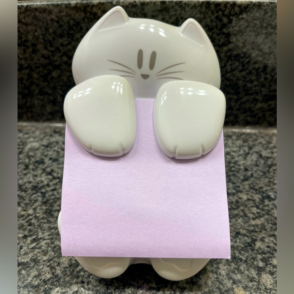 CAT Post it, pop up dispenser + pop up notes